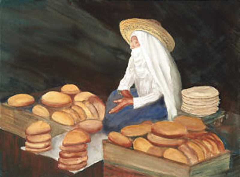 Elder and Sister Scott met "The Bread Lady" in Morocco.