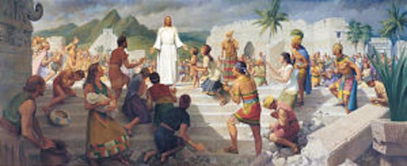 Visits Nephites
