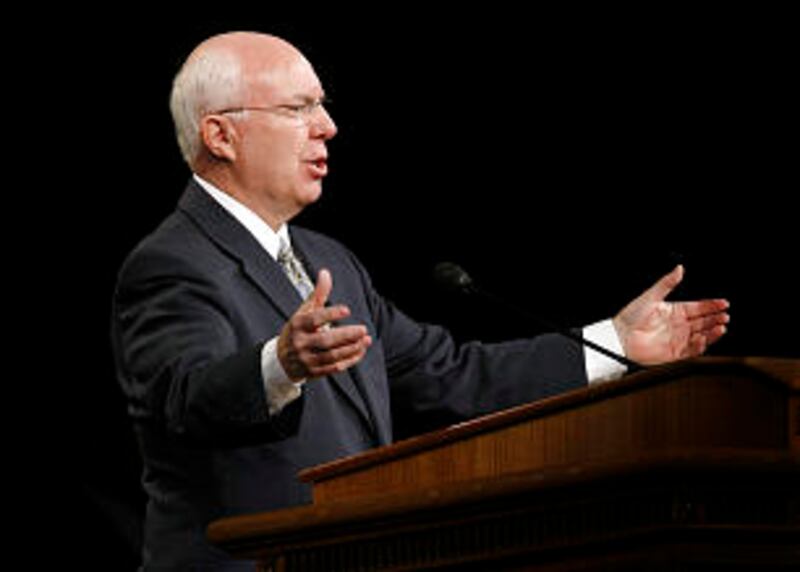 Elder Spencer J. Condie of the Seventy speaks at a BYU Devotional.