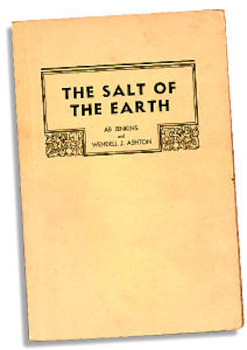 The LDS racer's biography, <I>The Salt of the Earth</I>, was first published in 1939.