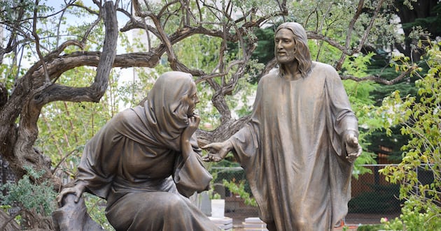 3 new statues of Christ installed on Temple Square