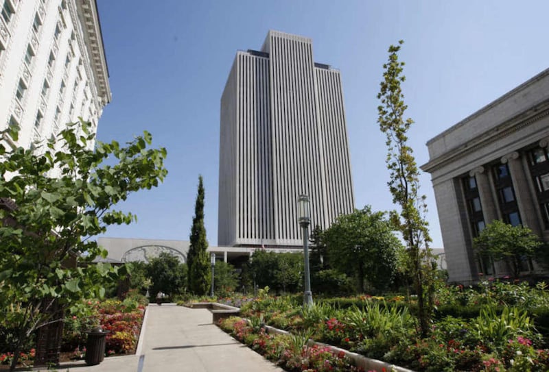 The Church of Jesus Christ of Latter-day Saint's Church Office Building in Salt Lake City.