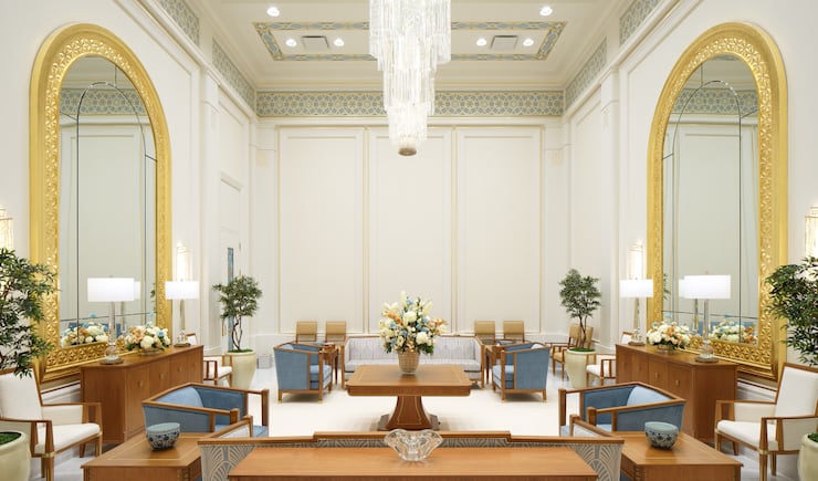The celestial room of the Belo Horizonte Brazil Temple.