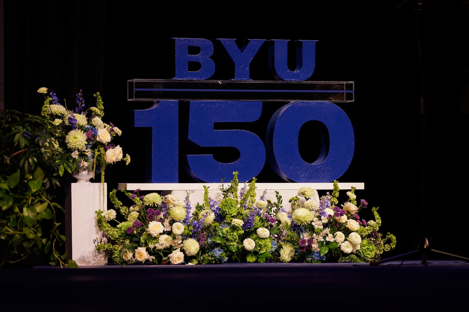 Elder Gilbert speaking about BYU's unique mission