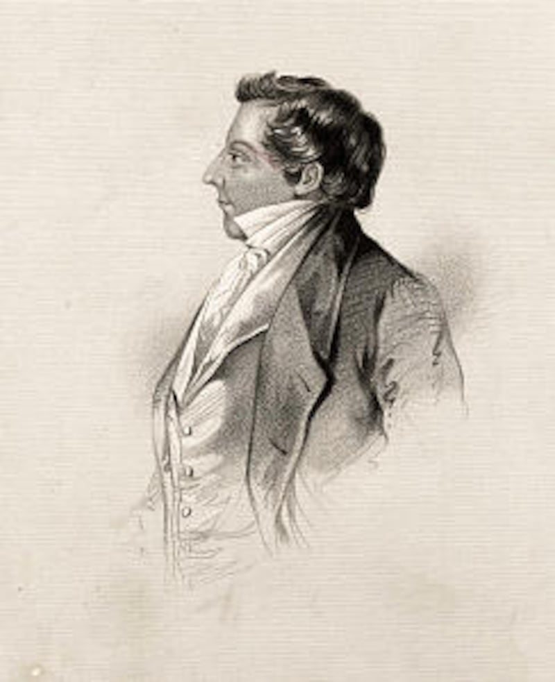 Percy drawing of Joseph Smith, Joseph Smith papers.