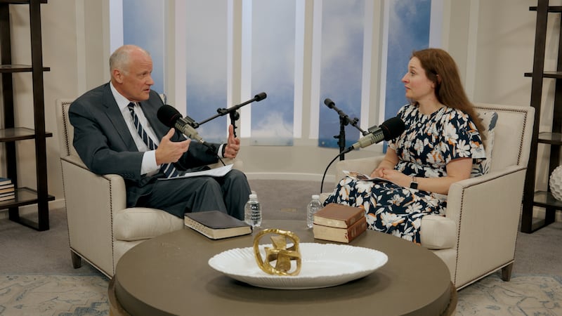 Elder David P. Homer and Mary Richards speak on the Church News podcast episode released Tuesday, May 26, 2026.