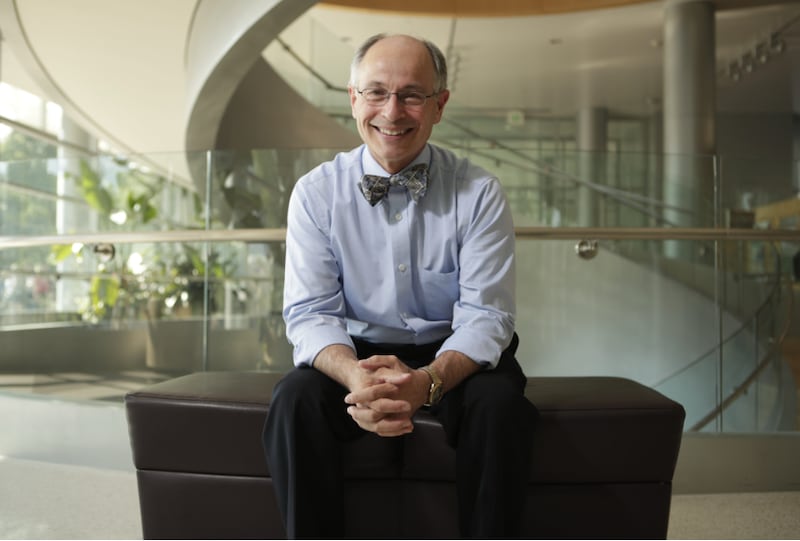 J. Scott Miller, dean of the College of Humanities at Brigham Young University, poses for a promotional photograph before giving a BYU devotional address in 2018.