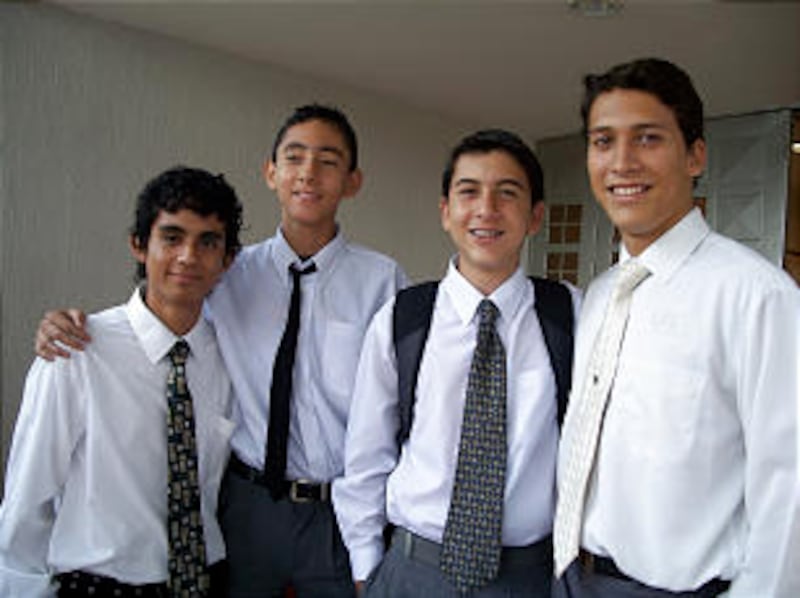 A bond of friendship exists among young men who are Aaronic Priesthood holders in the Cristobol Colo