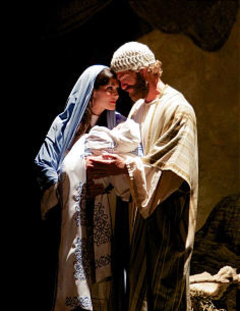 The Nativity 2012, a live production honoring the birth of the Savior, was presented by the Las Vega