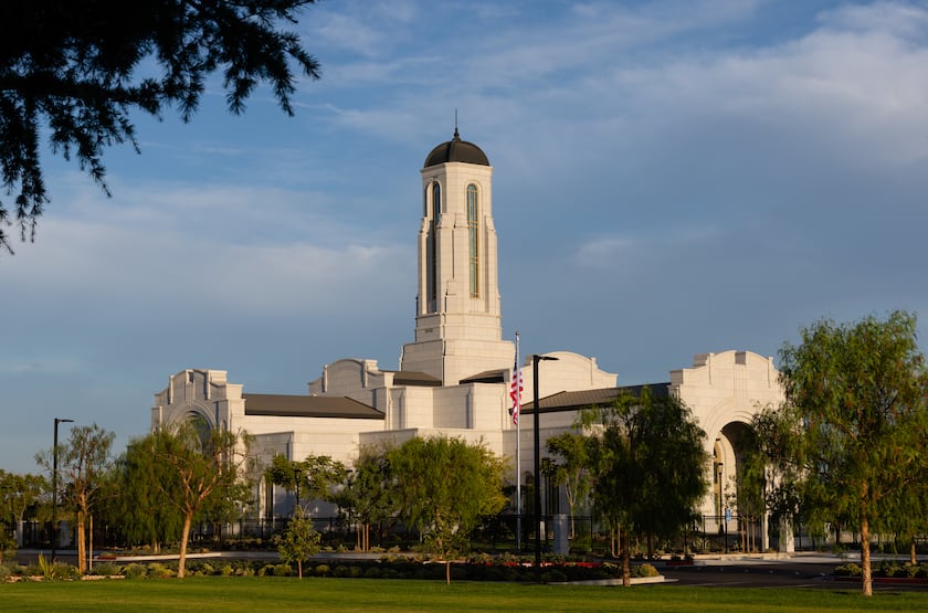 The Modesto California Temple.