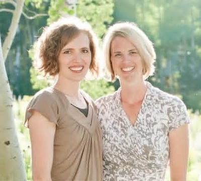 Rachel Pettit Mohlman, left, and Anna M. Molgard are pictured in 2011.