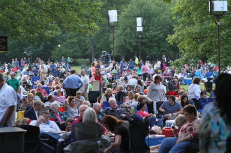 Tabernacle Choir's concert at Ravinia Music Festival on Saturday, June 15.