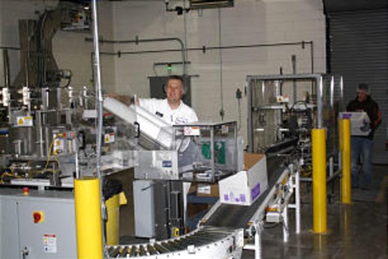 Church produces pre-packaged food, such as white flour, at Deseret Mills in Kaysville, Utah.