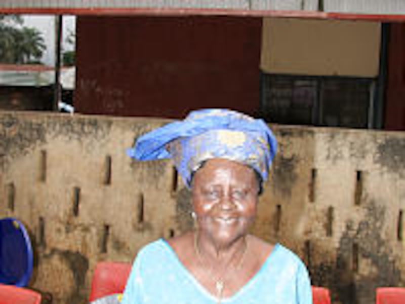 Fidelia Obinna, wife of Anthony Obinna, was first Relief Society president of first branch in Nigeri