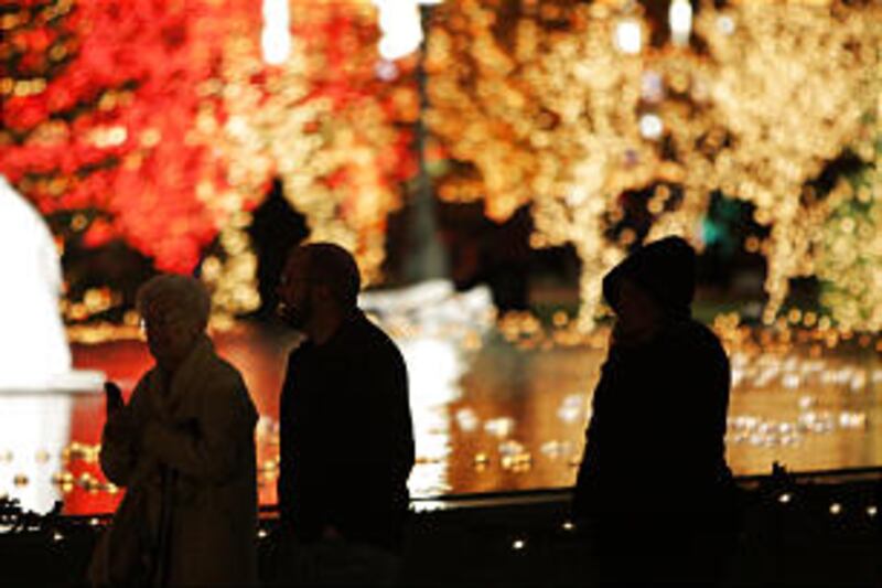 The lights at Temple Square were switched on Friday, Nov. 25, and can be viewed through Sunday, Jan.