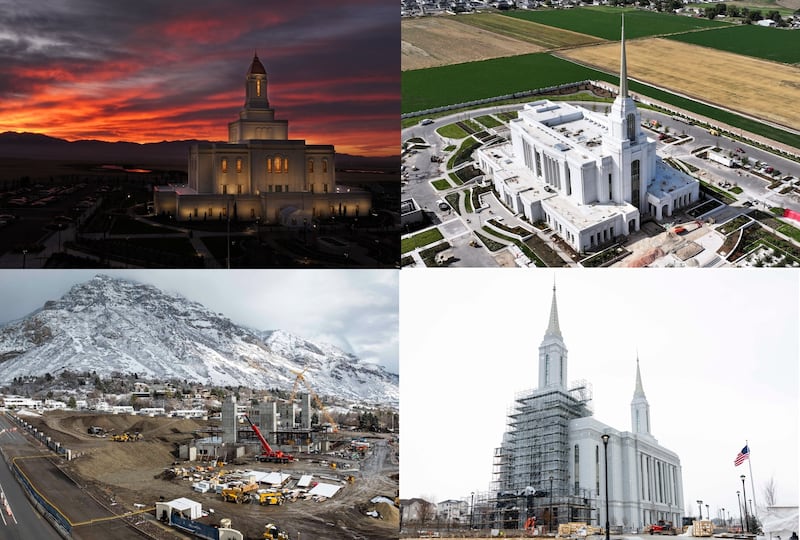 Temples In Utah A brief look at Utah’s 31 total temples — with 100+ photos – Church News