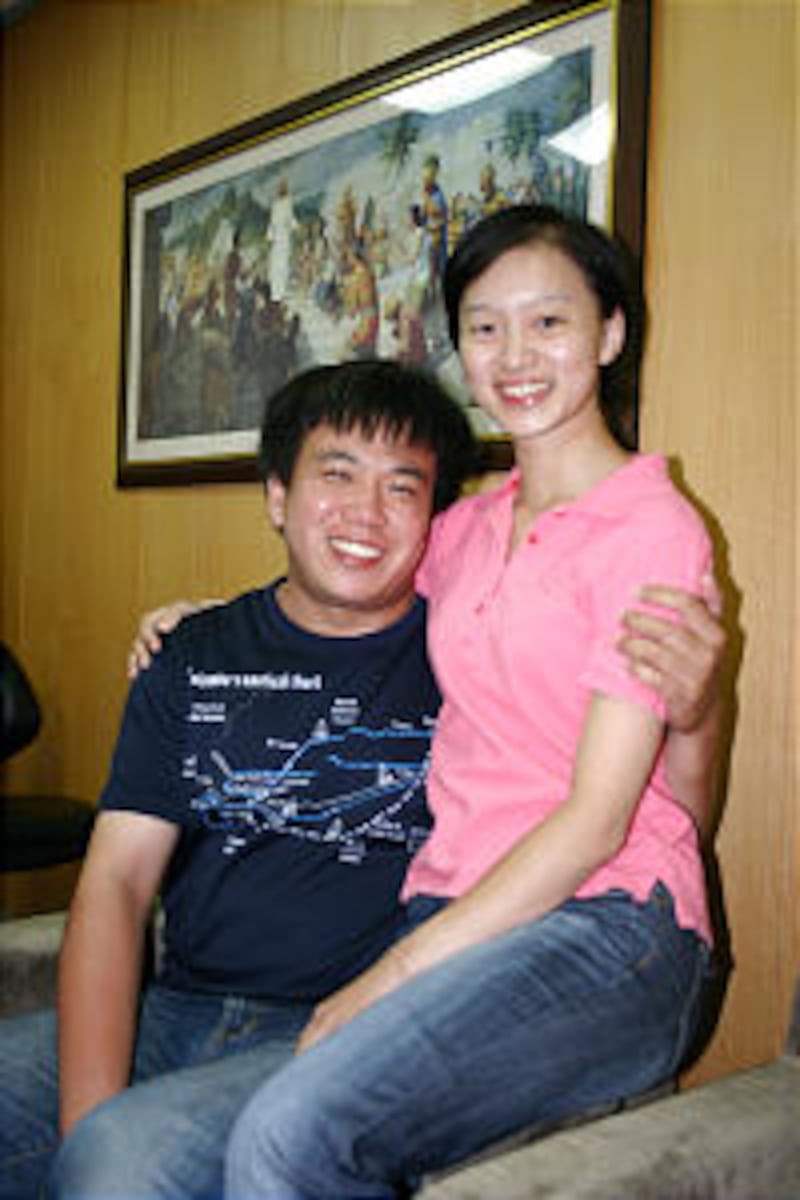 Jim and Dawn Chang, met at a young single adults activity after both had overcome some challenges w