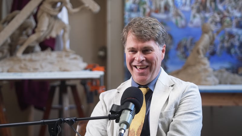 Sculptor Michael Hall speaks in his studio in Provo, Utah, for an episode of the Church News podcast released on Tuesday, June 2, 2026.