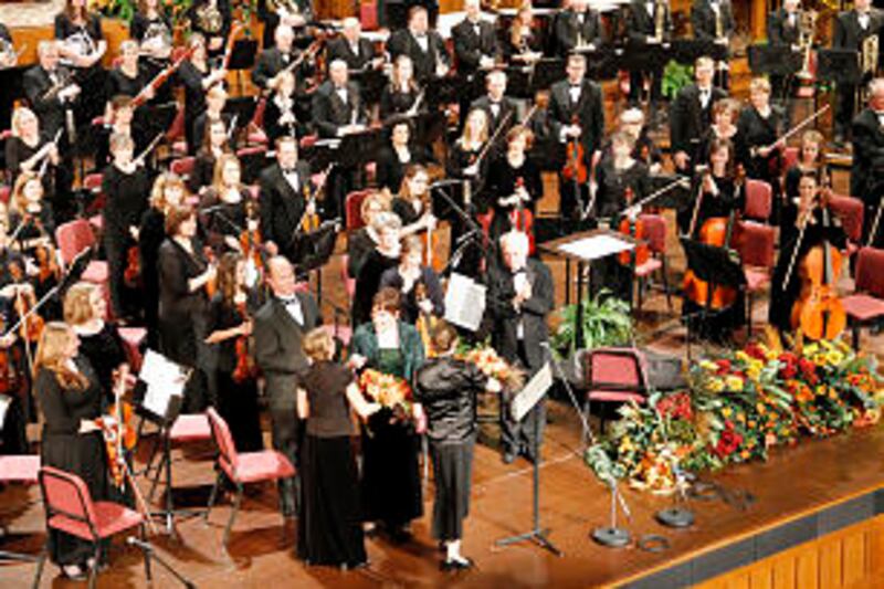 Autumn concert of Orchestra at Temple Square, Oct. 21. conducted by Igor Gruppman. Featured soloist