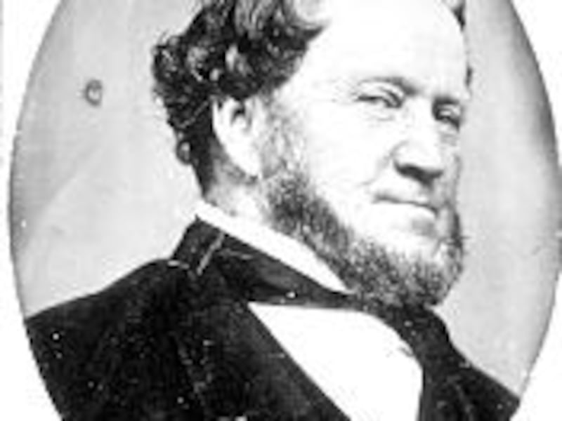 Photo of Brigham Young was taken about 1868.