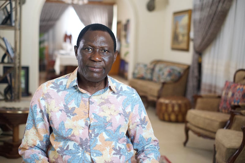 Richard Ahadjie is interviewed for a "Voices for Faith" episode of the Church News' 2026 "Living Record" documentary series.