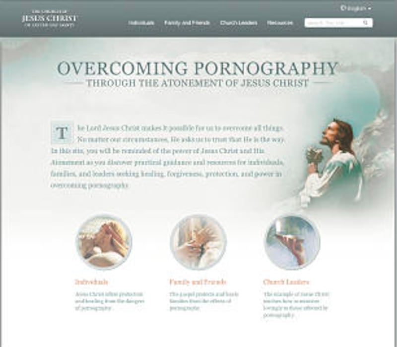 The overcoming pornography website is designed to help people overcome pornography addiction through