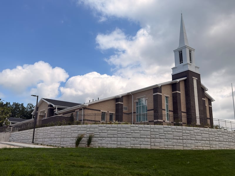 The Cape Girardeau Missouri Stake Center is pictured in August 2026.