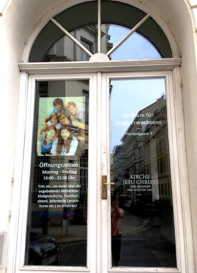 The Vienna YSA Center at Florianigasse 7 hosts classes and activites through the week.