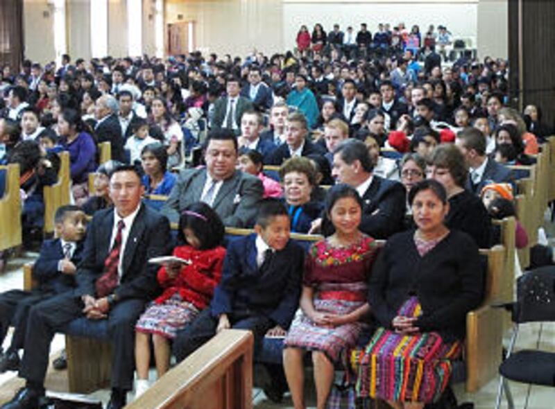 During a special stake conference in Momostenango, Guatemala, Elder Cook told the congregation that