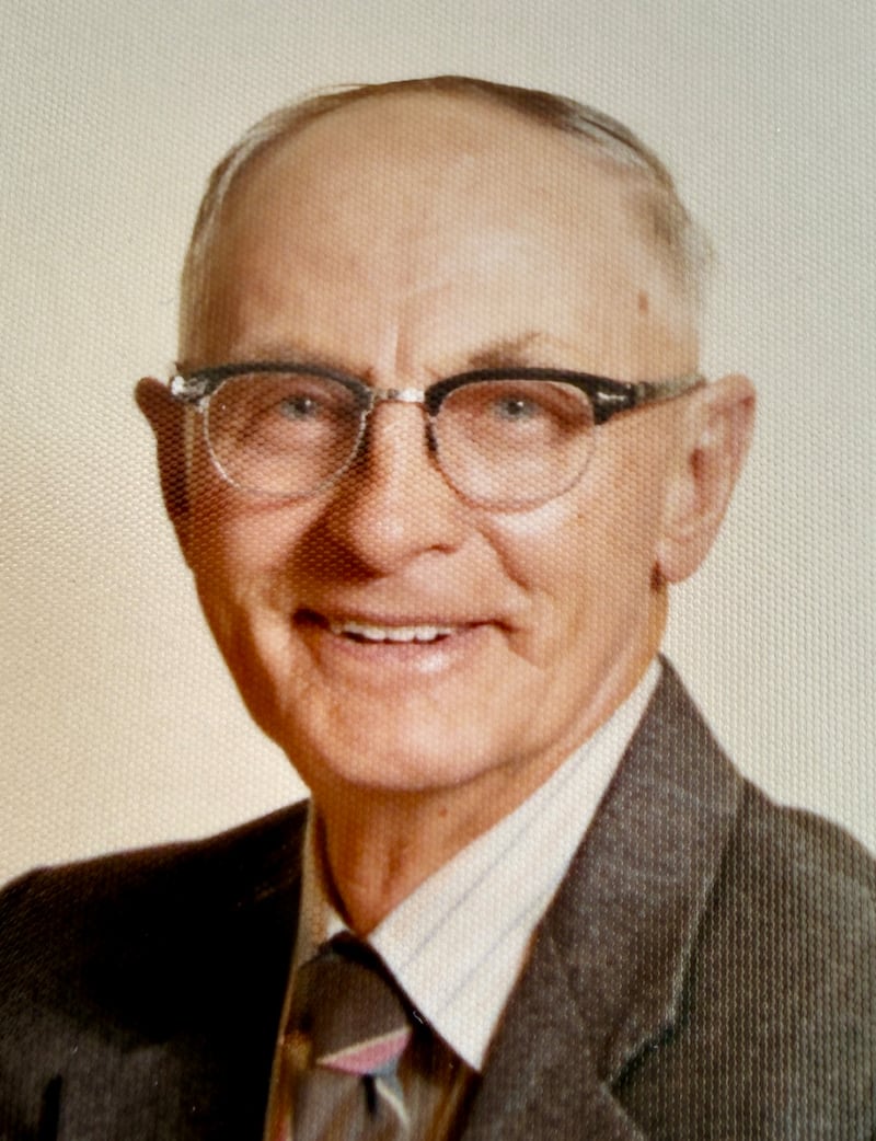 A photo of James Miller, J. Scott Miller's grandfather.