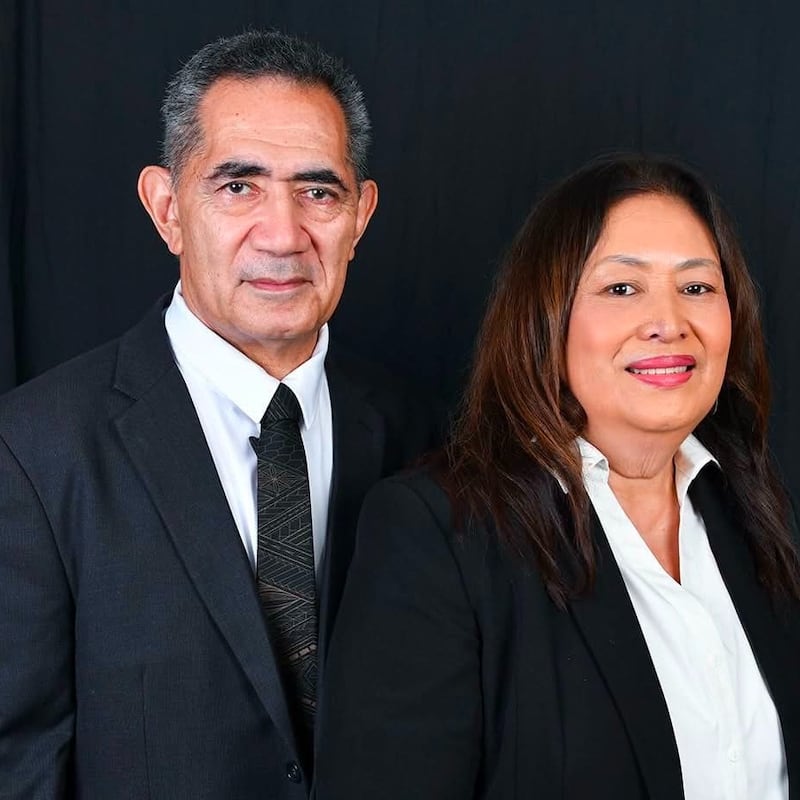 P. Mark Peteru and Ruta Peteru, who will serve as president and matron of the new Port Moresby Papua New Guinea Temple. They will begin their service when it is dedicated.