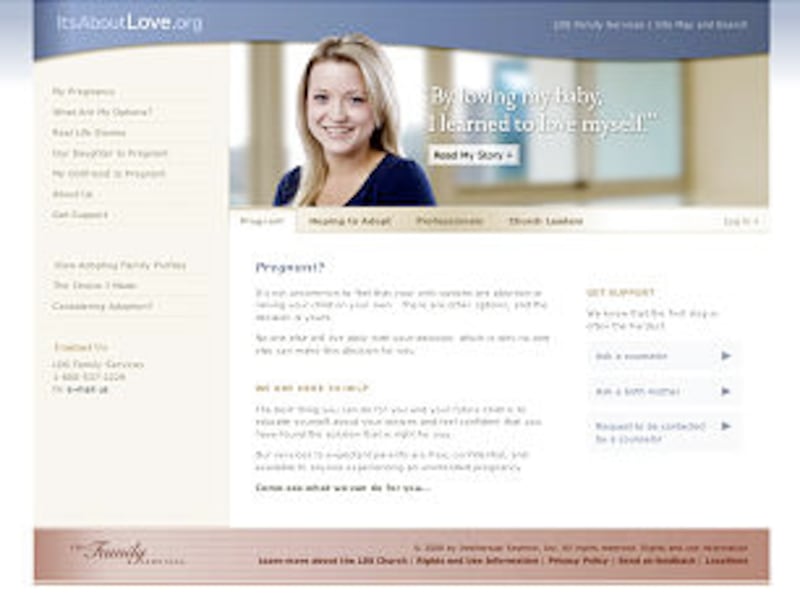 Family The new LDS Family Services Web site features personal stories and frequently asked questions