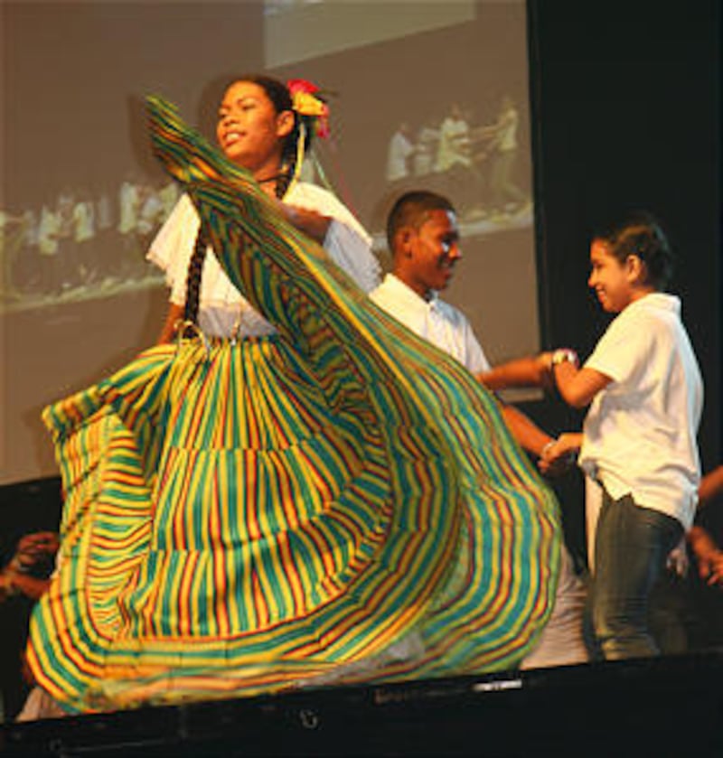 The Aug. 9 cultural celebration offered Panamanian youth a once-in-a-lifetime opportunity to dance a