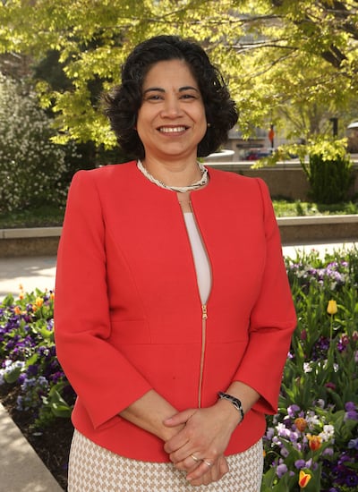 Sister Reyna I. Aburto, a native of Nicaragua, served as second counselor in the Relief Society general presidency from 2017 to 2022. This photo was taken in Salt Lake City, Utah, on Monday, April 3, 2017.