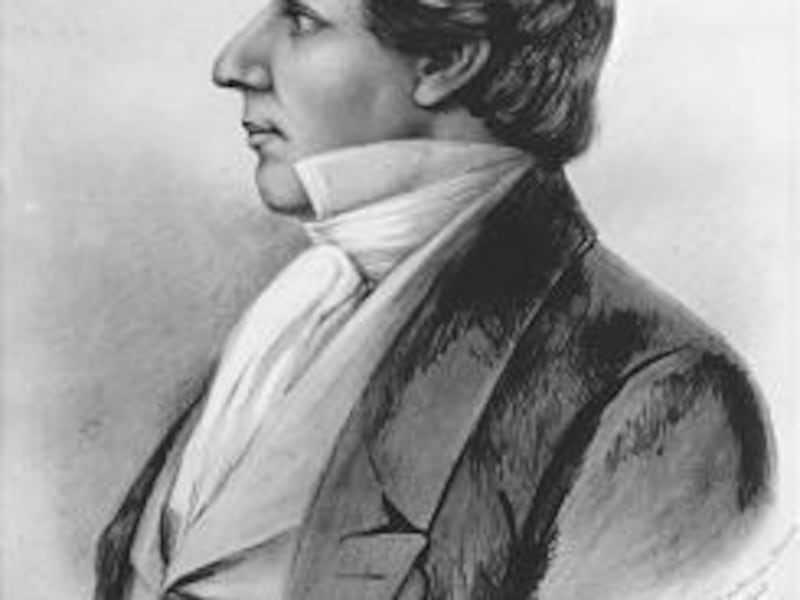 Joseph Smith drawing by D.A. Weggeland