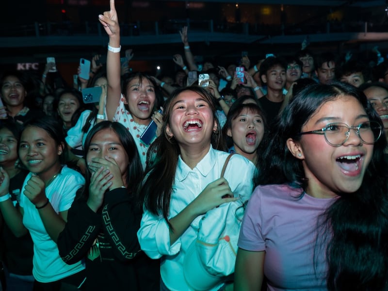 Thousands of young people attend “Walk With Me: The 2026 Youth Concert” in Cagayan de Oro, Philippines, Sept. 19, 2026.