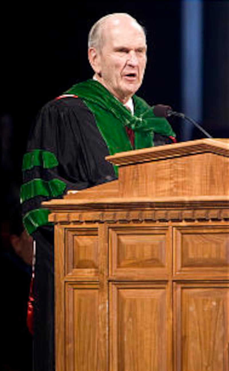 LDS Business College alum and member of the Quorum of the Twelve Apostles of the Church of Jesus Chr