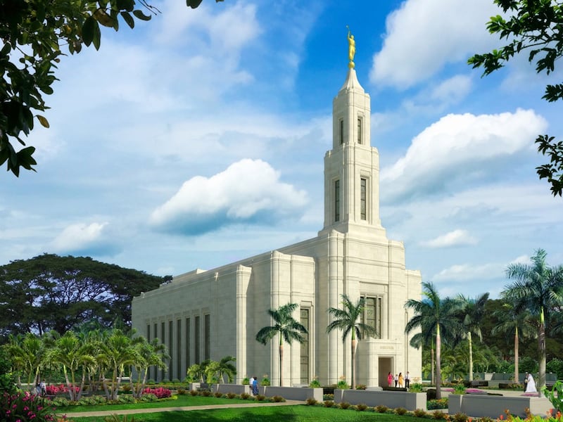 Rendering of the Urdaneta Philippines Temple.