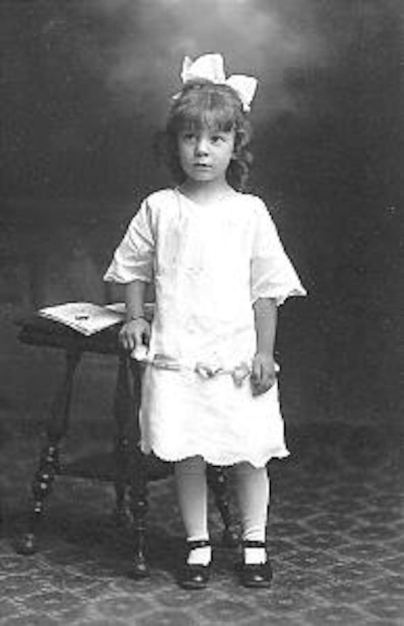 Marjorie Pay, shown at about age 5, was the oldest of six siblings.