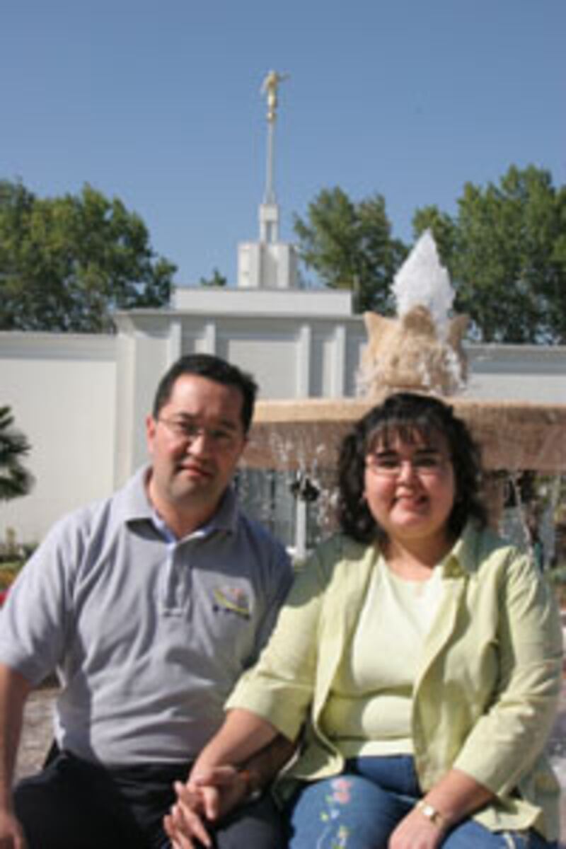 Santiago residents Jose and Cecilia Jara say they found strength in the priesthood and the temple wh