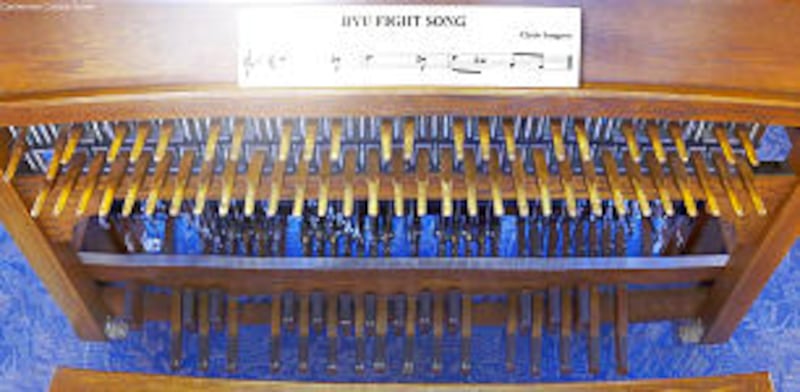 Virtual visitors are able to play the bell tower while exploring campus via the Internet.