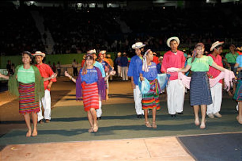 Images from the Aug. 20, 2011, cultural event in San Salvador, El Salvador.