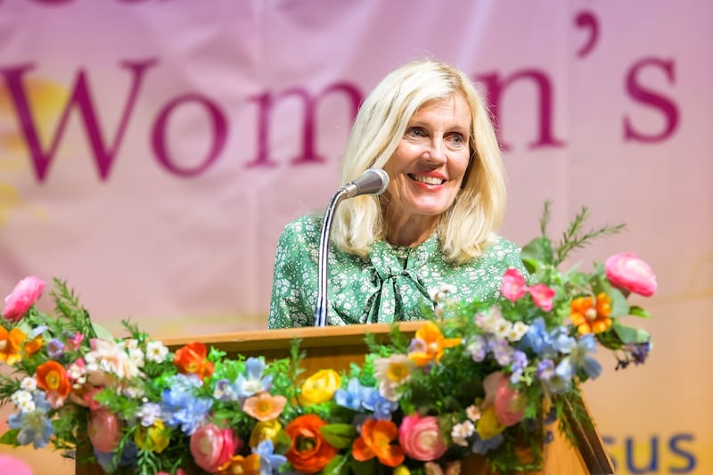 Sister Elaine S. Dalton speaks during the 2026 Faithful & Loved Women’s Conference at the University of North Texas in Denton, Texas.