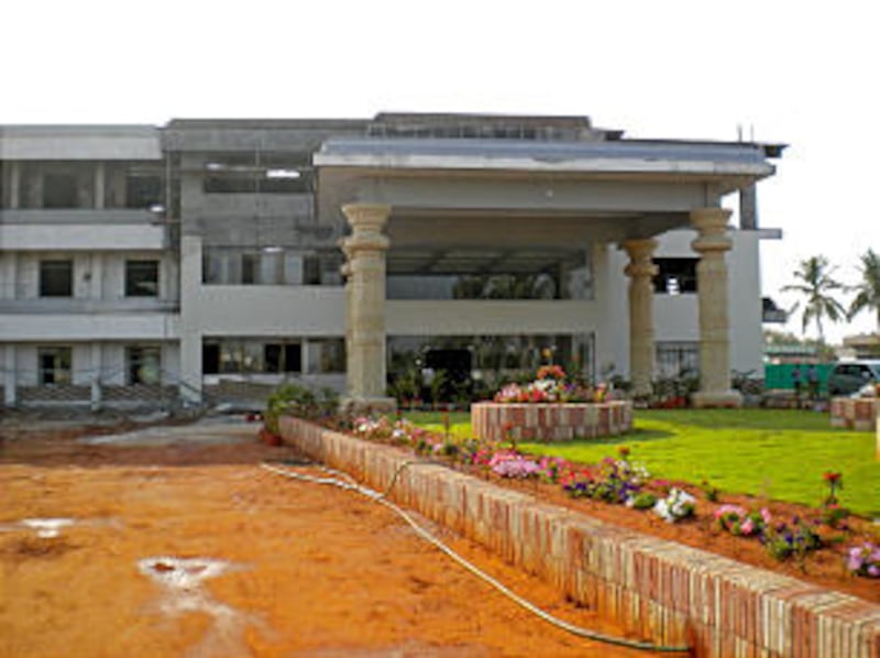The recently completed Vijayawada Tertiary Eye Center in West Central Krishna District is a state-of