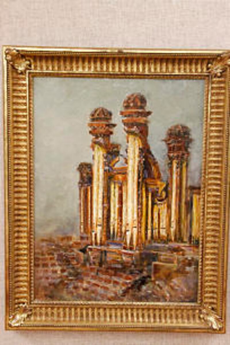 Presentation of paintings of Salt Lake Tabernacle Organ done by Fred D. Howard.