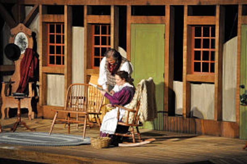 Scenes from historical musical Martin Harris, The Man Who Knew." August 12, 2011