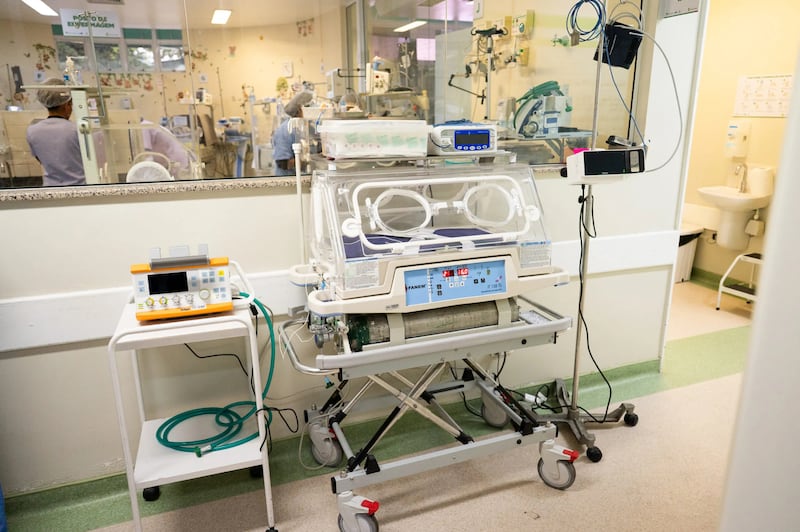Equipment donated by the Church to a hospital in São Paulo, Brazil, is pictured in August 2026.