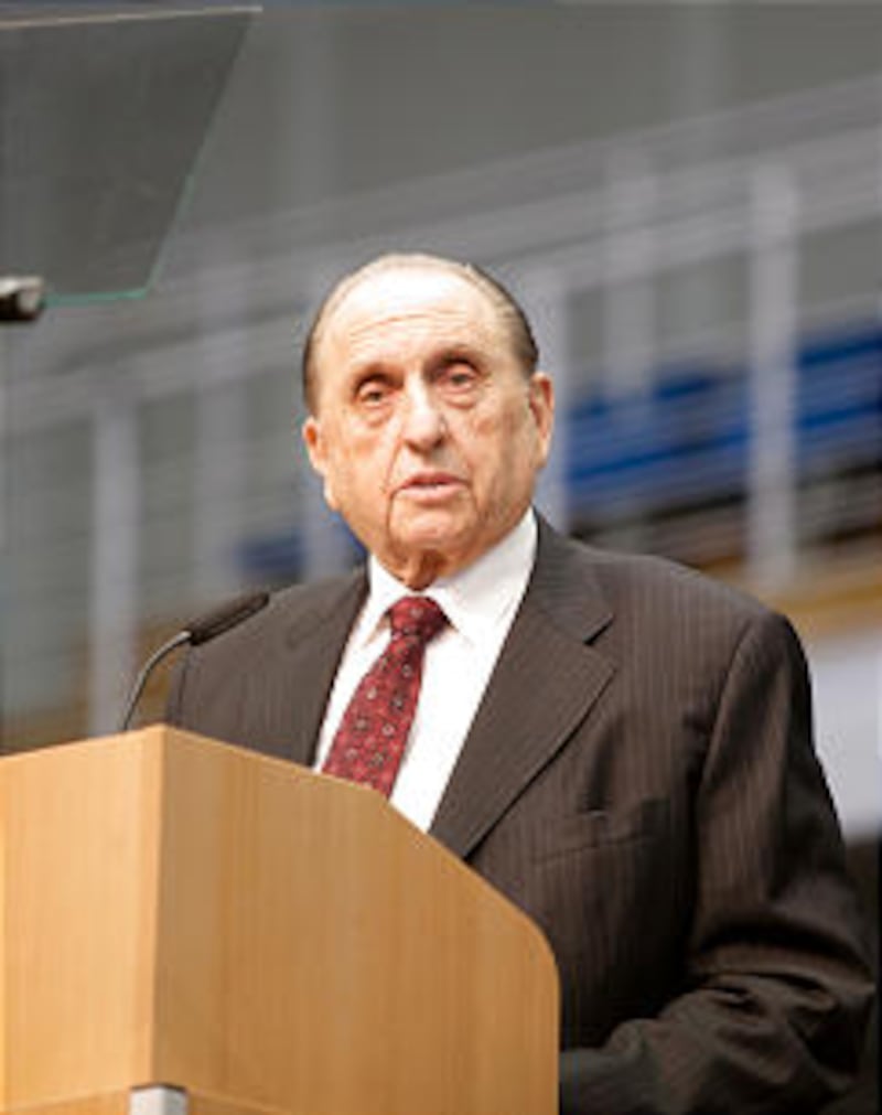President Thomas S. Monson in Germany