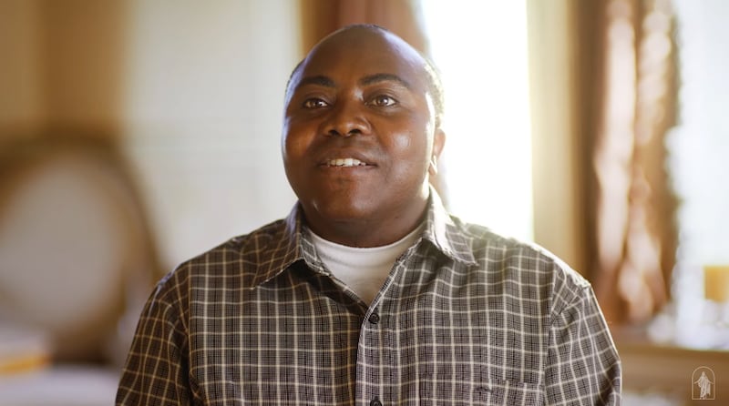 Moses Lwakihugo shares his story of fleeing Africa and coming to the United States in a new Church video “Christlike Service to Refugees”