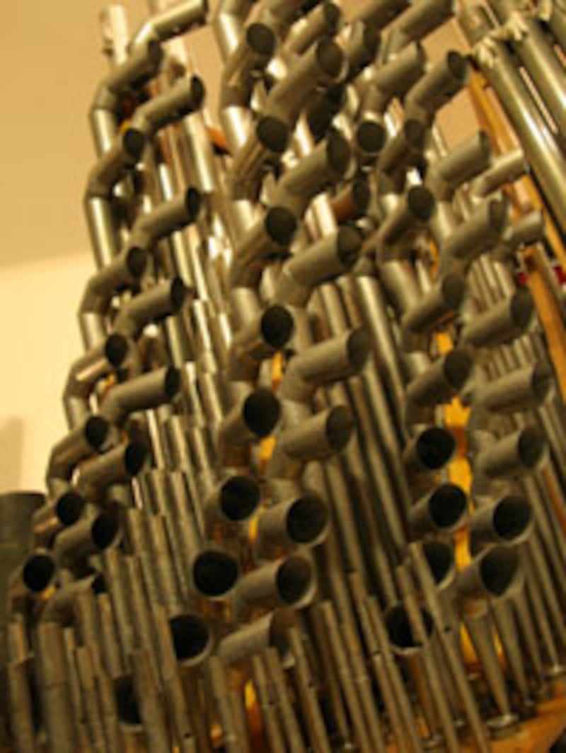 refurbishing of Mormon tabernacle organ by Rocky Mountain Organ Co.
